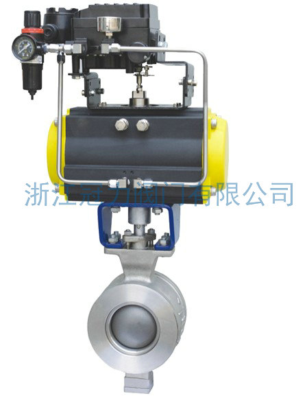 氣動V型球閥工業領域的廣泛應用